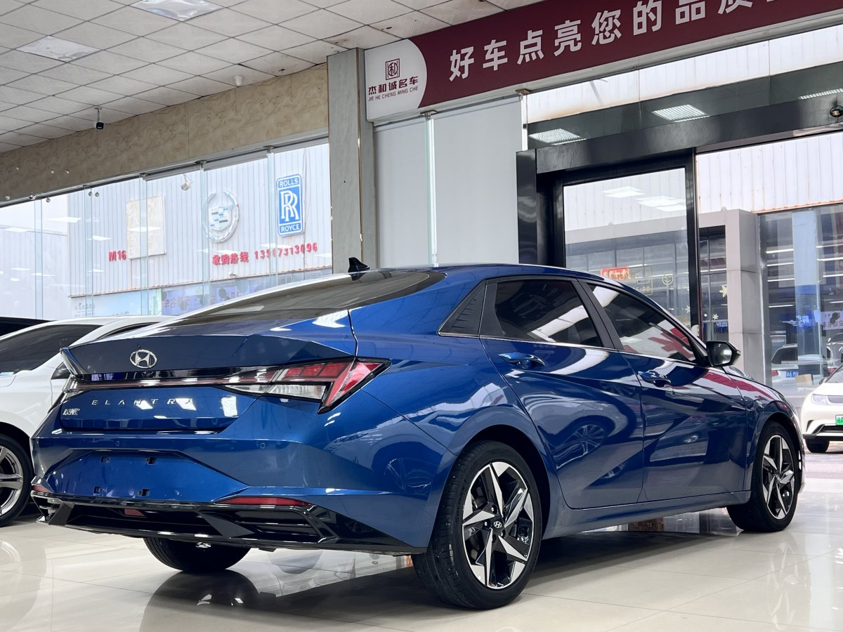 現(xiàn)代 伊蘭特  2023款 240TGDi DCT N Line LUX尊貴版圖片