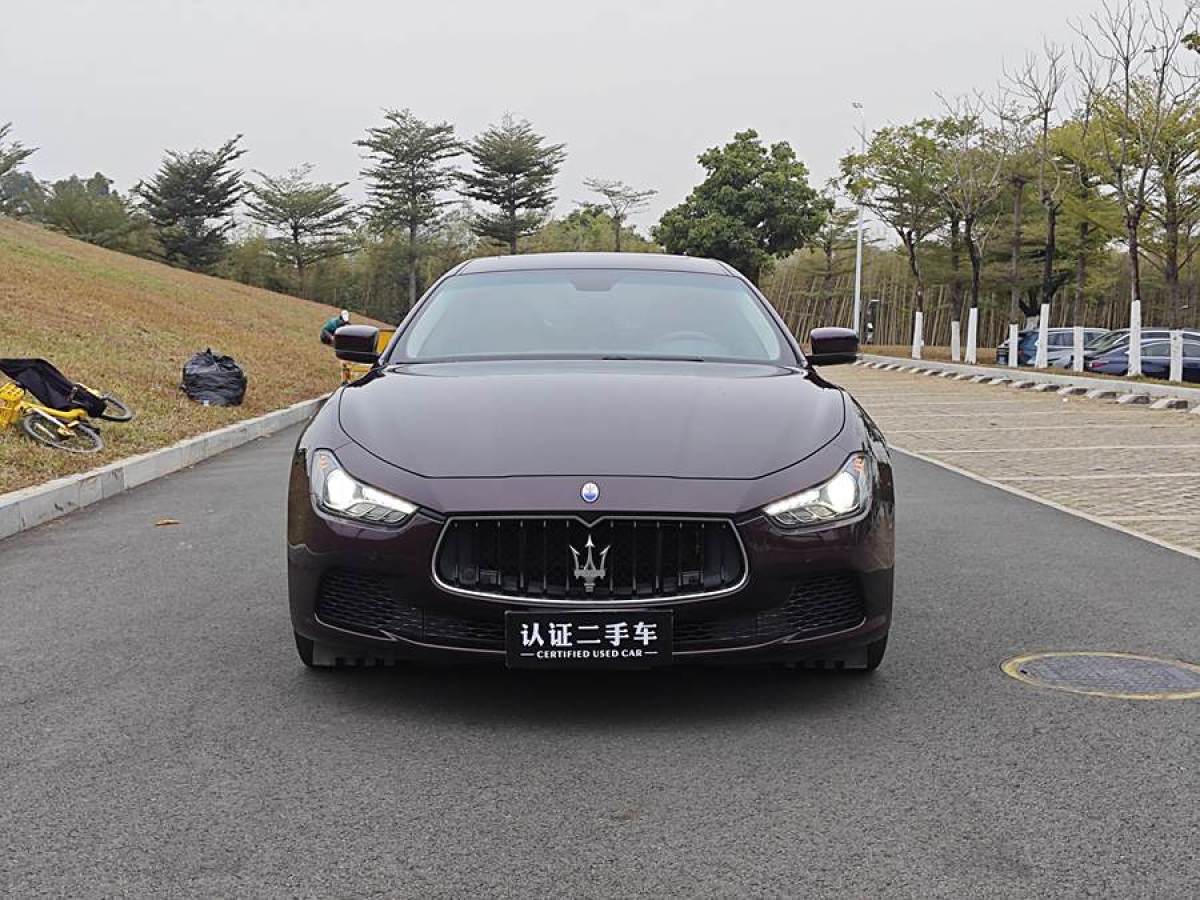 瑪莎拉蒂 Ghibli  2014款 3.0T 標(biāo)準(zhǔn)版圖片