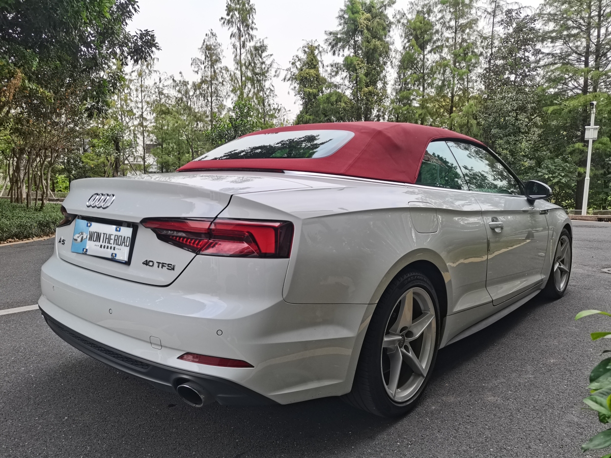 奧迪 奧迪A5  2019款 Cabriolet 40 TFSI 時(shí)尚型圖片