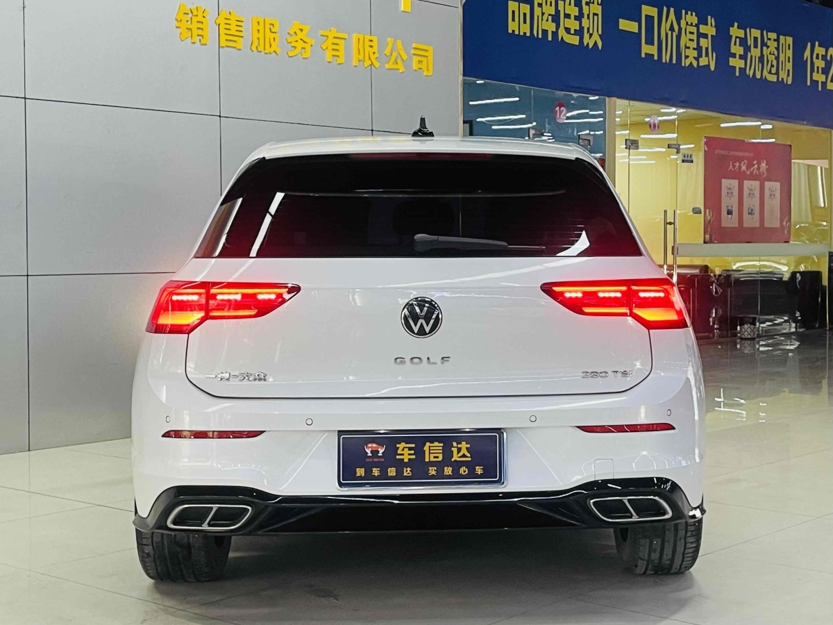 大眾 高爾夫  2021款 280TSI DSG R-Line圖片