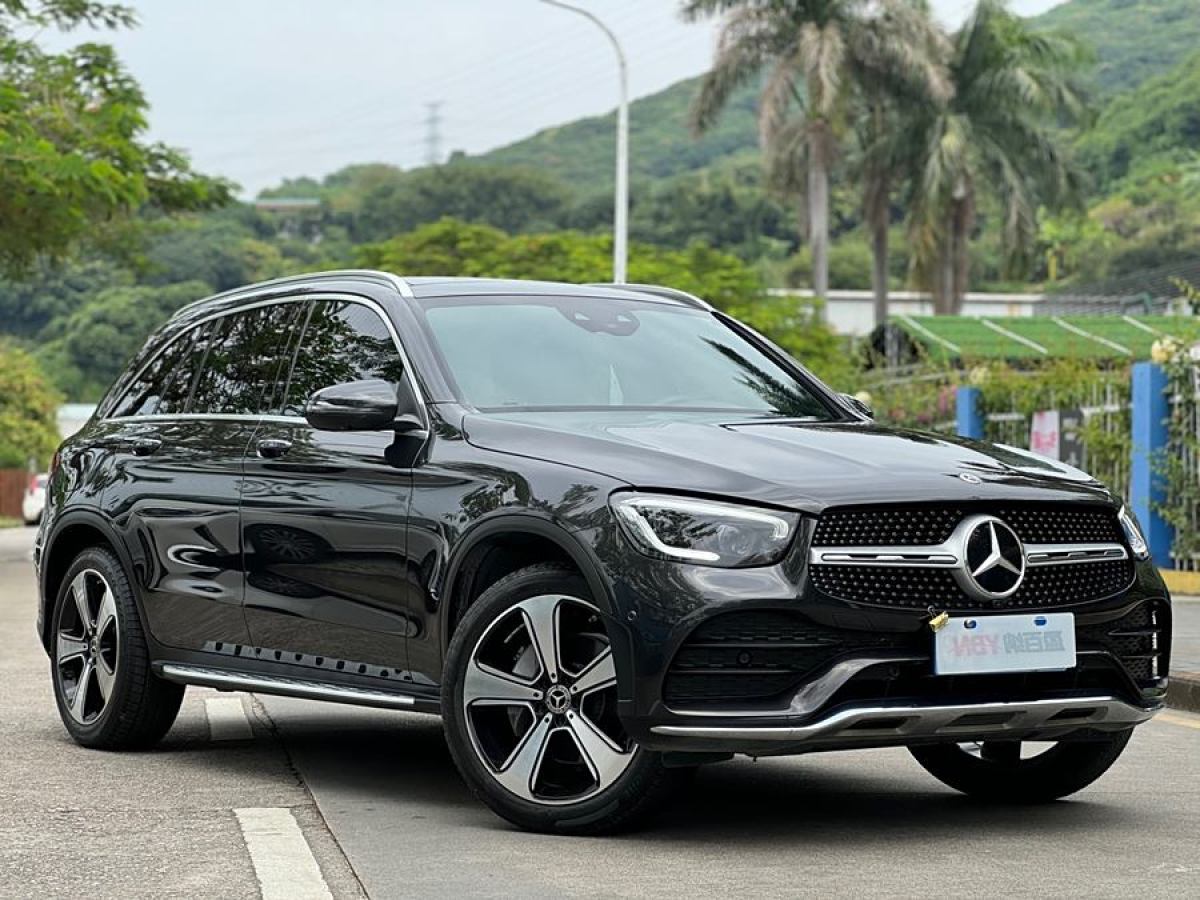 2021年2月奔馳 奔馳GLC  2021款 GLC 300 L 4MATIC 豪華型