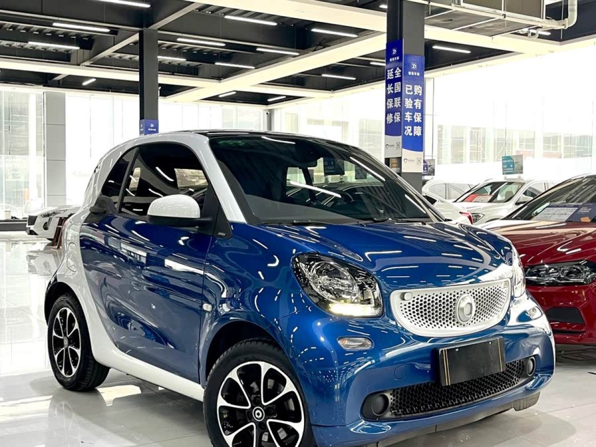 smart fortwo  2015款 1.0L 52千瓦硬頂激情版圖片