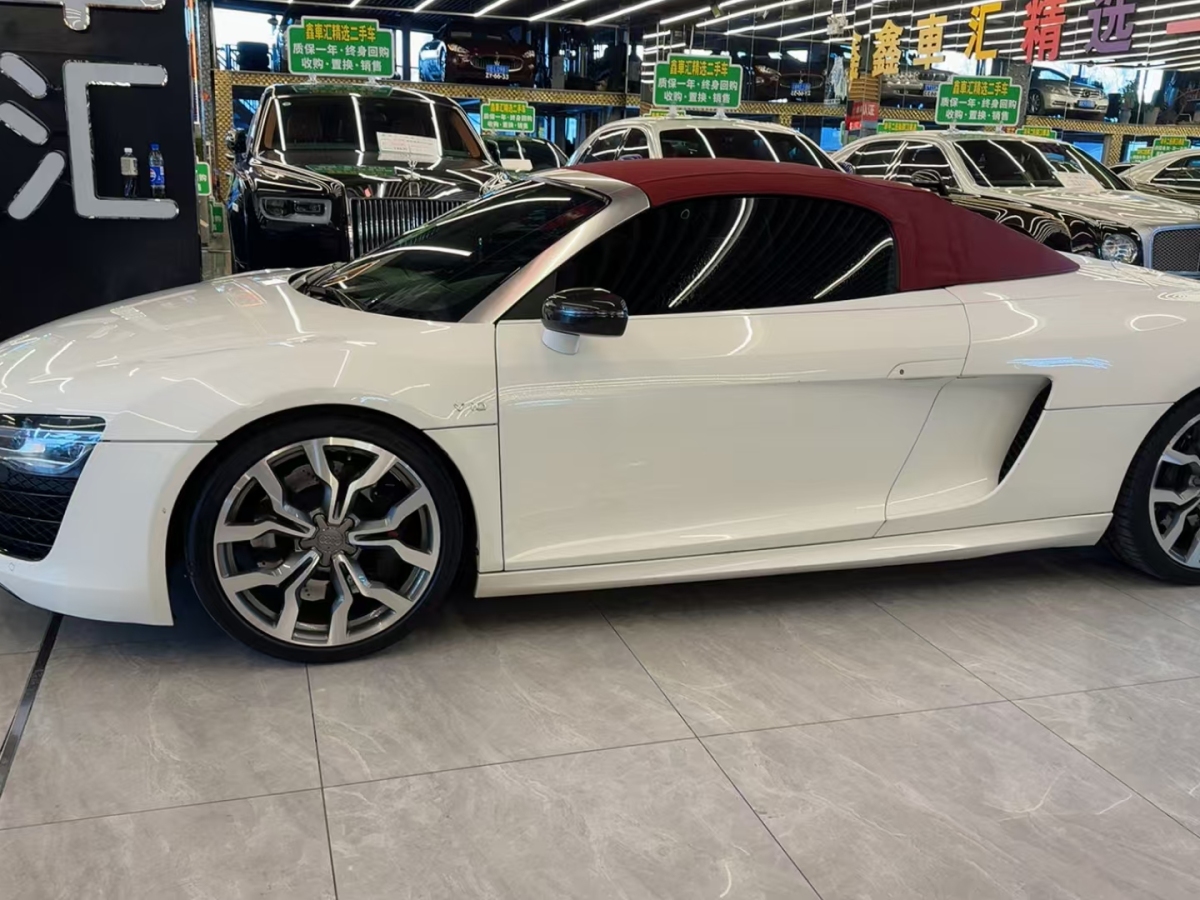 奧迪 奧迪R8  2014款 Spyder 5.2 FSI quattro圖片