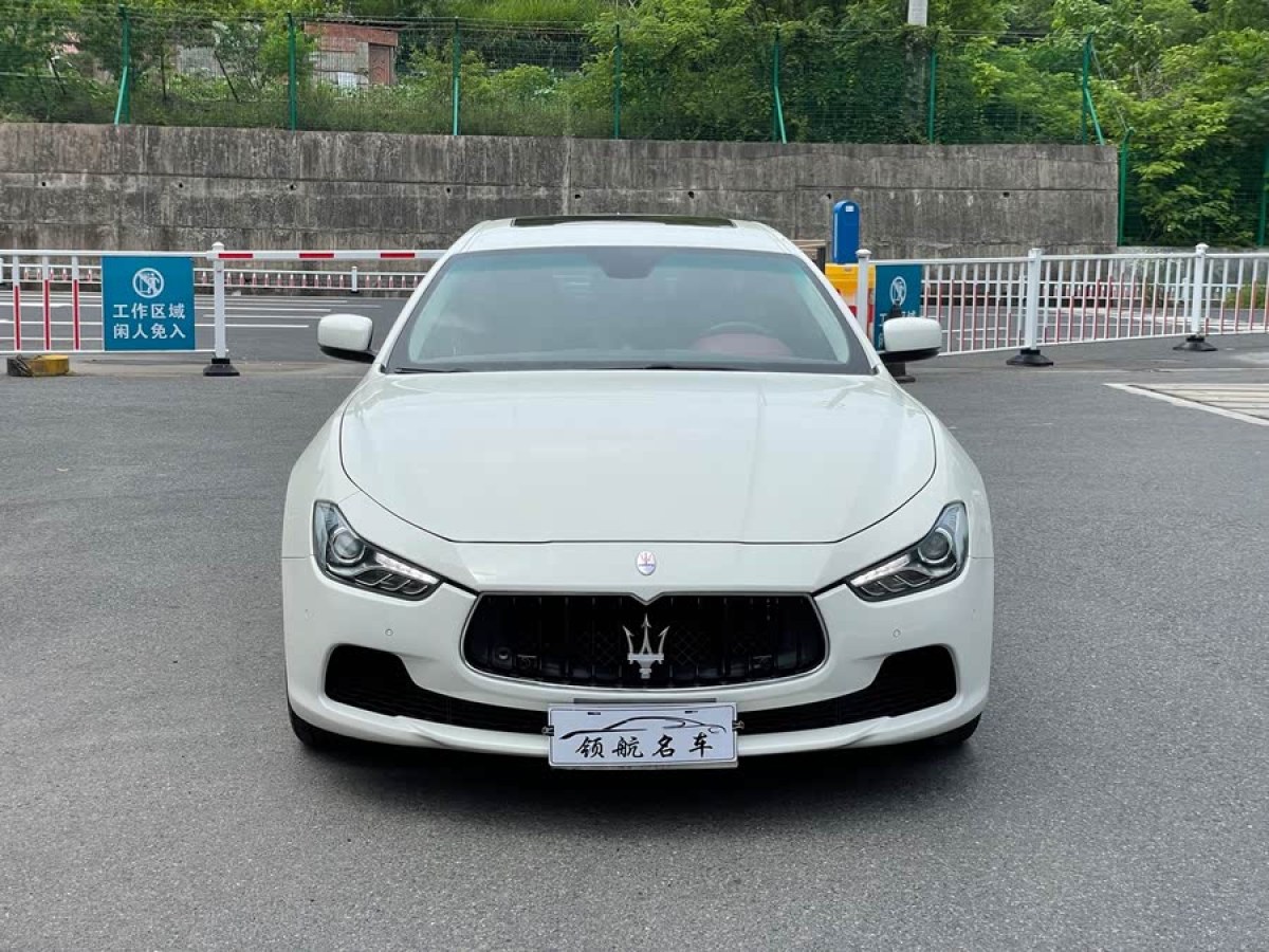 瑪莎拉蒂 Ghibli  2014款 3.0T 標(biāo)準(zhǔn)版圖片