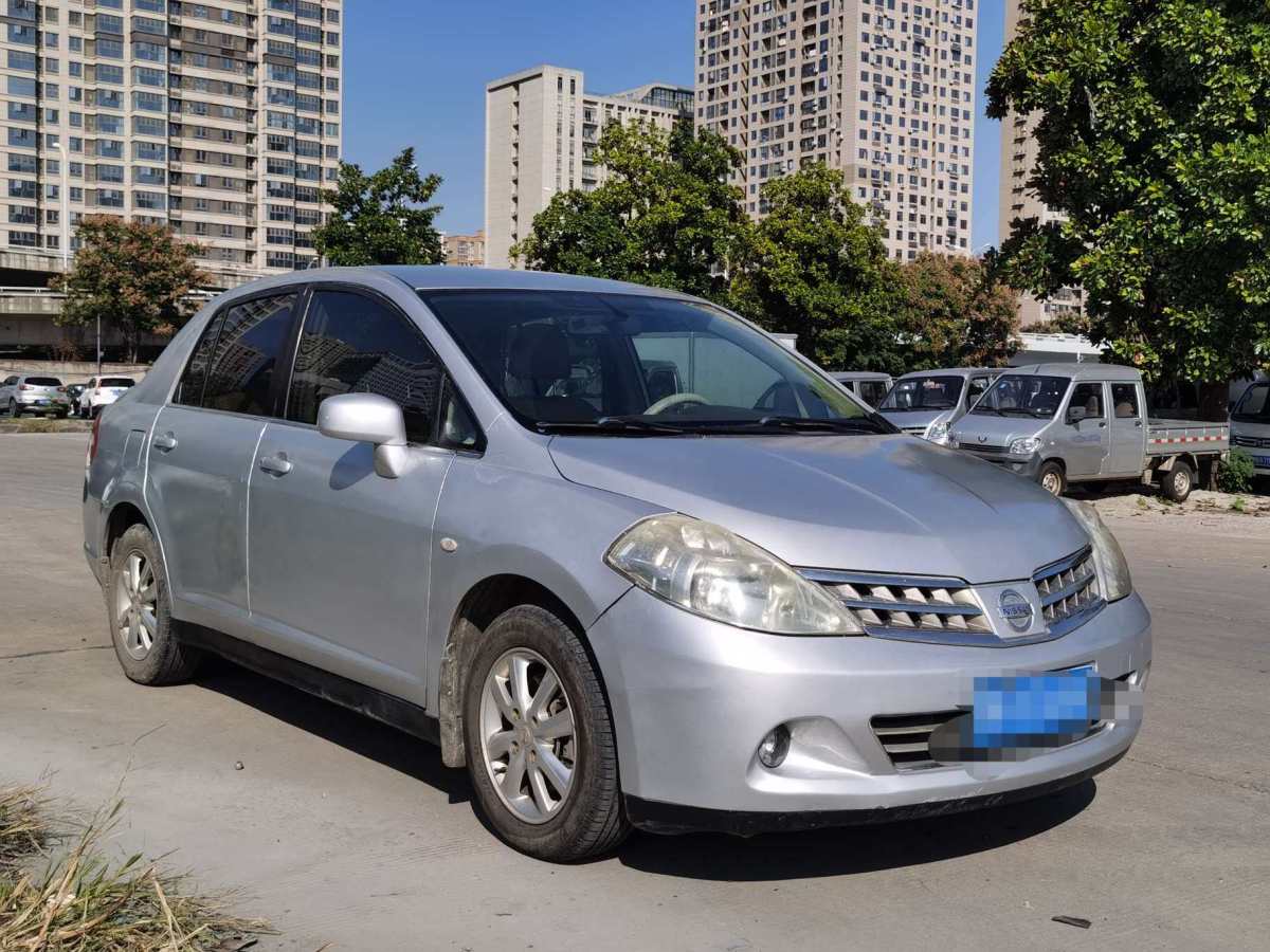 2009年9月日產(chǎn) 頤達(dá)  2008款 1.6L 手動智能型