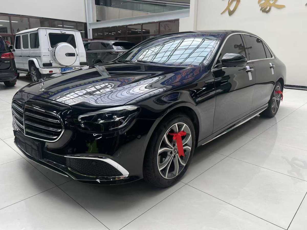奔馳 奔馳E級(jí)  2020款 改款 E 300 L 時(shí)尚型圖片