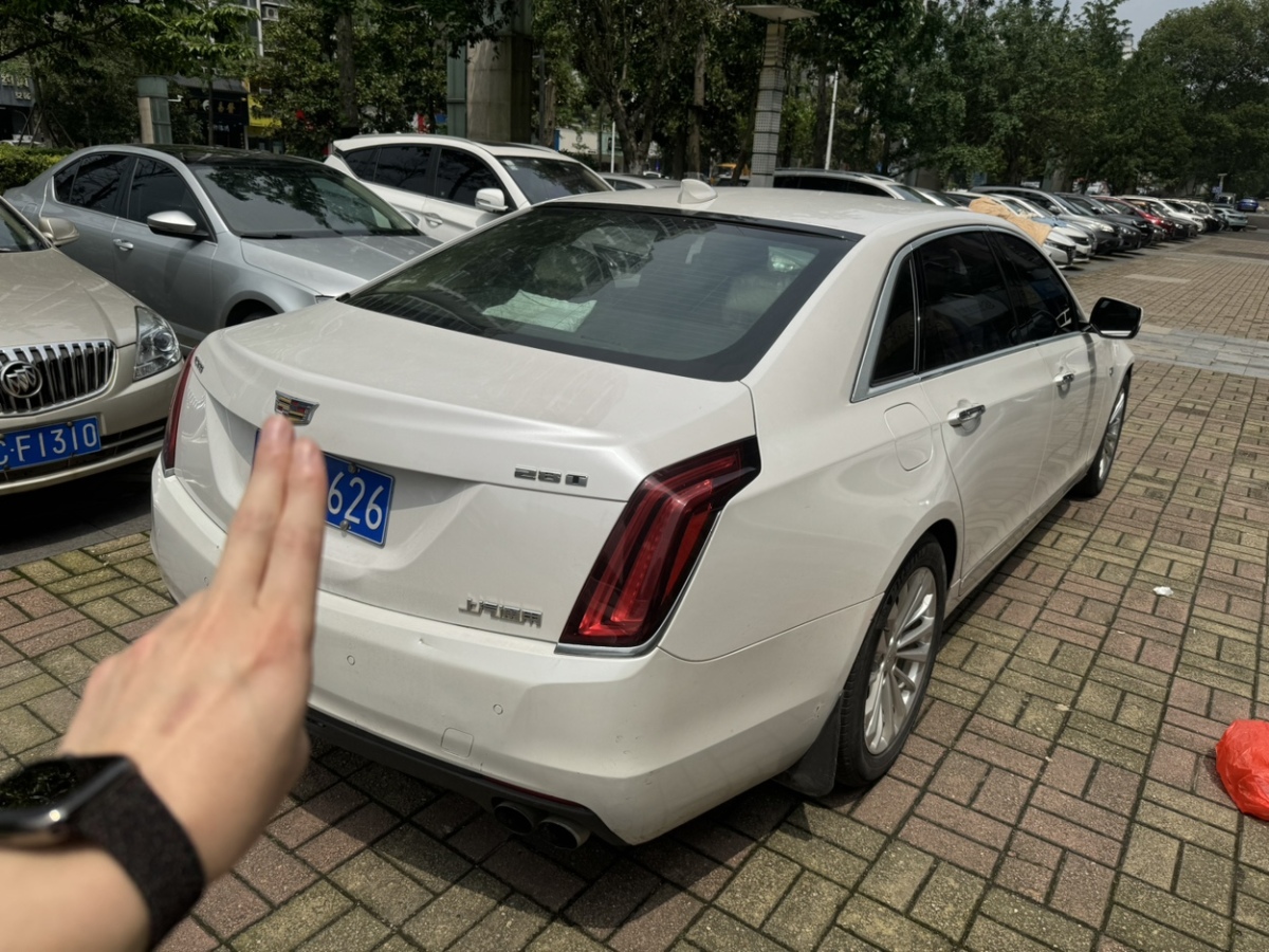 2018年6月凱迪拉克 CT6  2017款 28T 時尚型