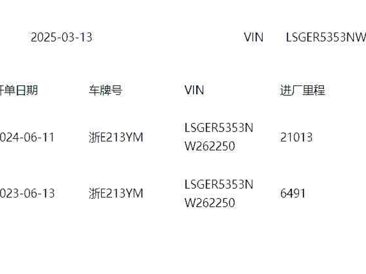 2023年2月別克 威朗  2022款 Pro GS 疾風版