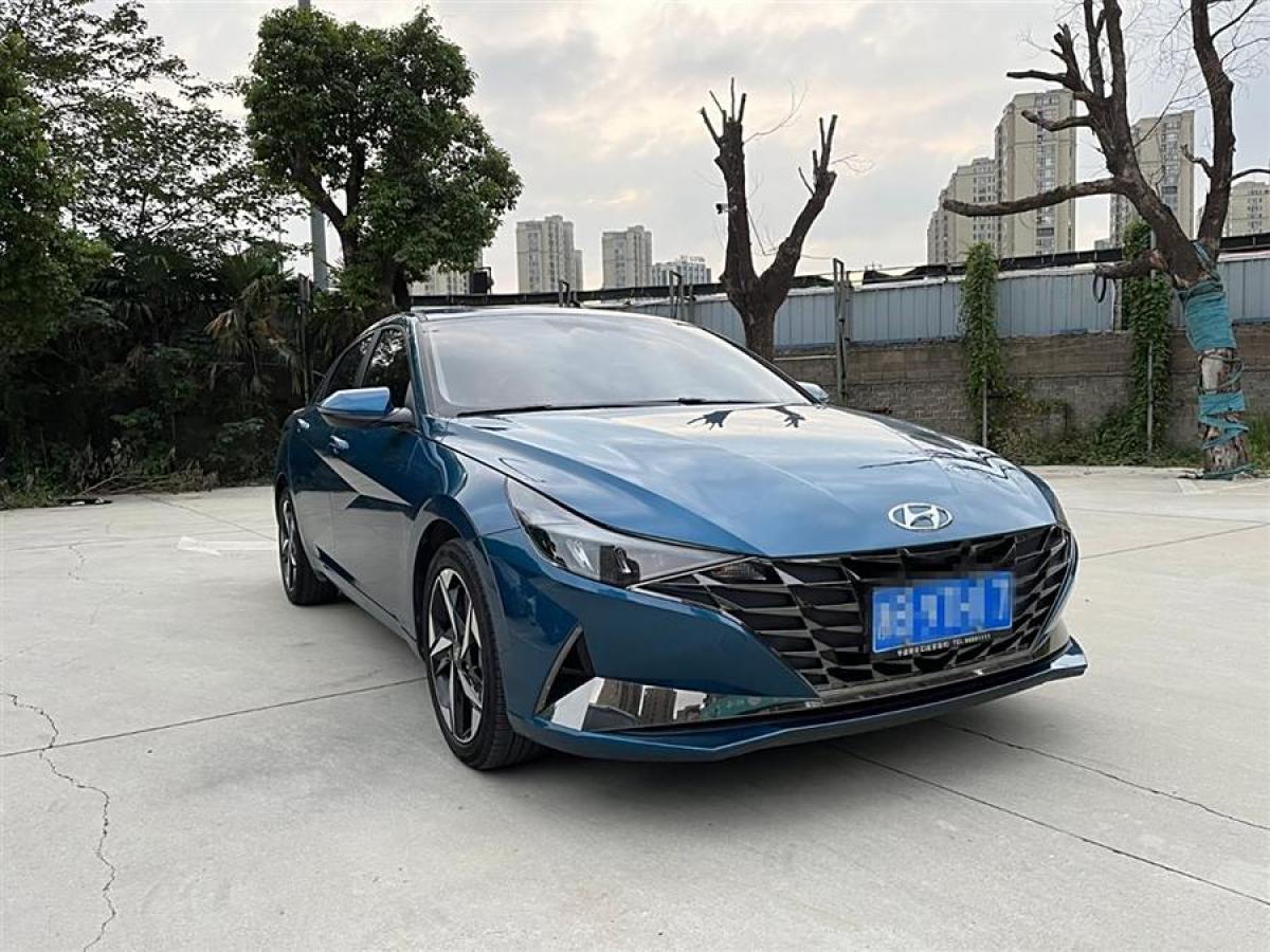 現(xiàn)代 伊蘭特  2021款 1.5L LUX尊貴版圖片