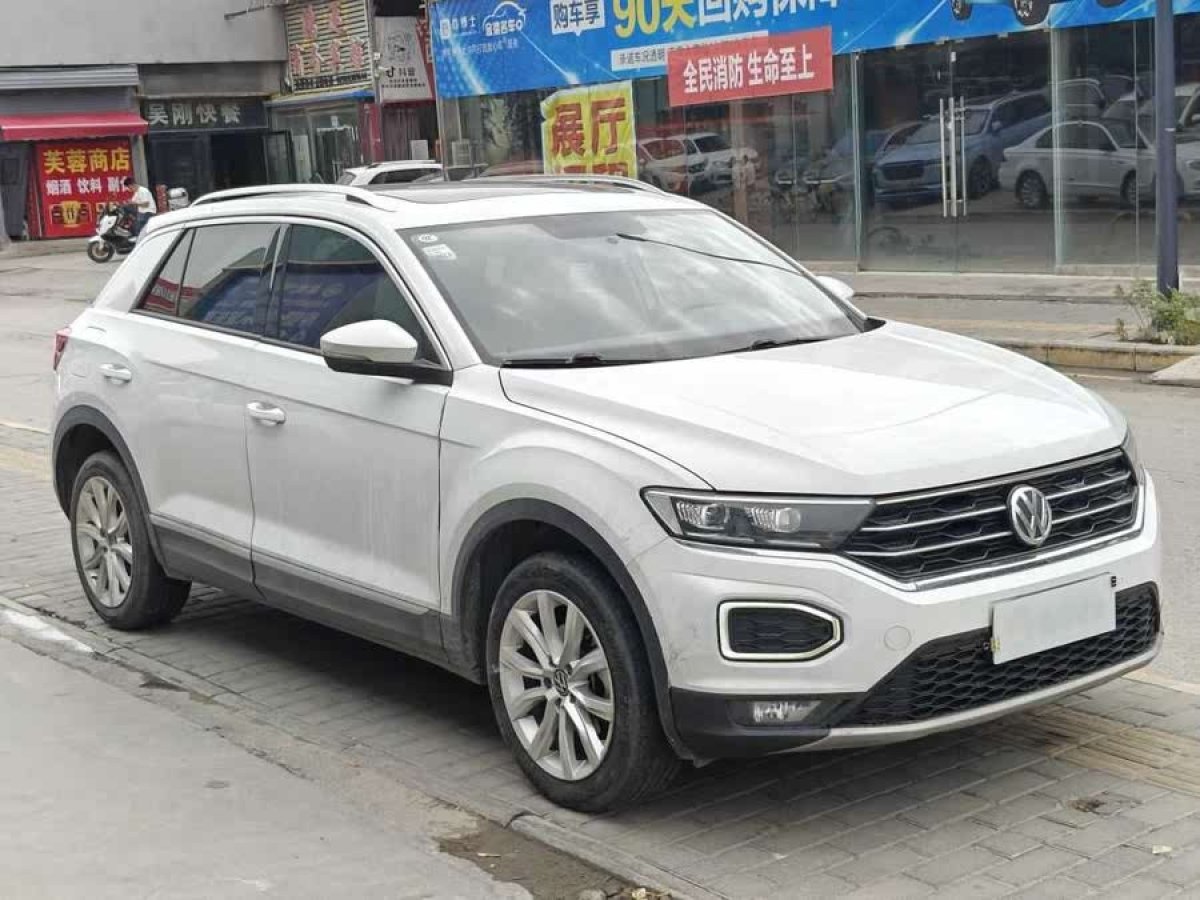 大眾 T-ROC探歌  2021款 改款 280TSI DSG兩驅(qū)精英智聯(lián)版圖片