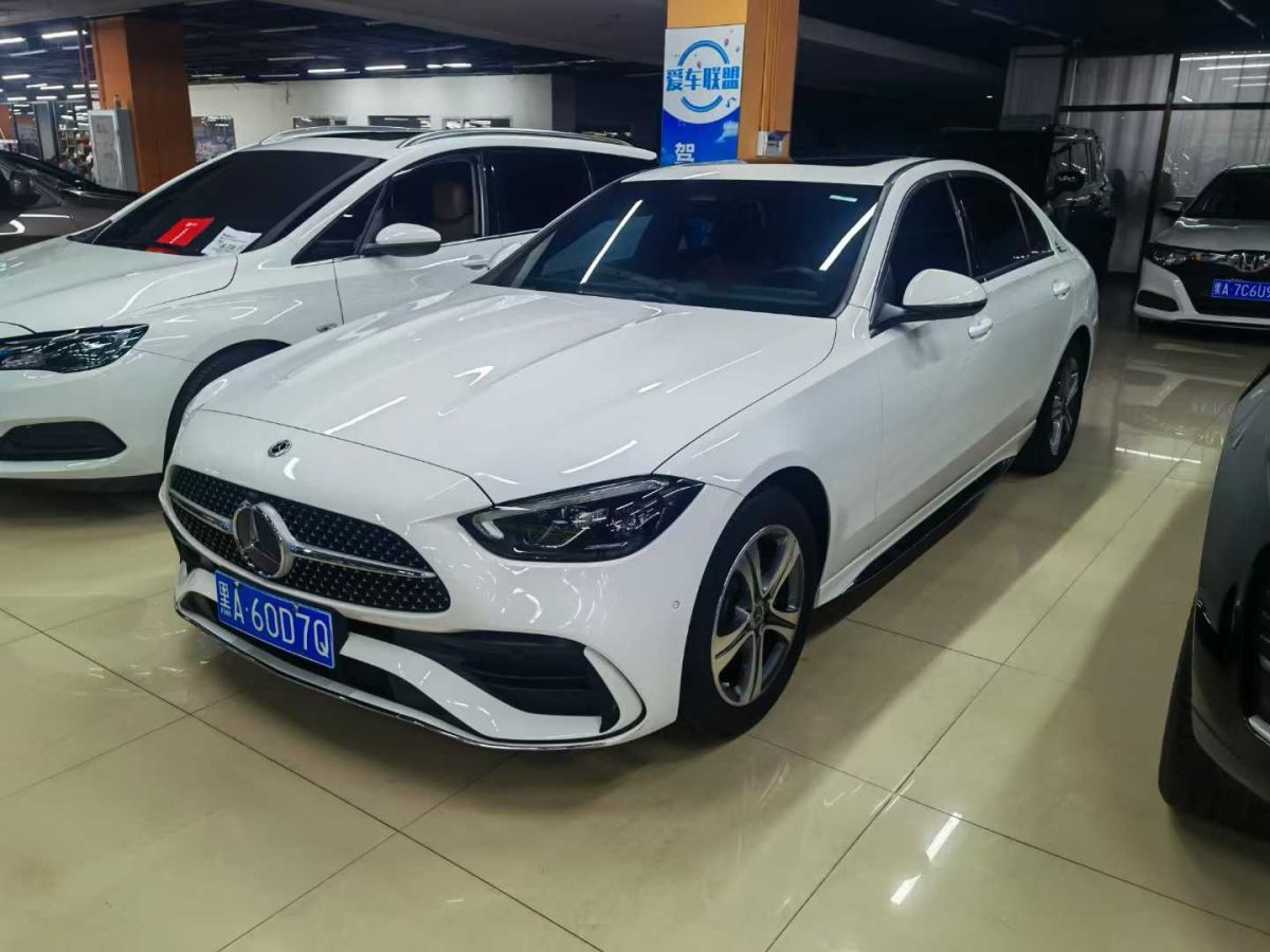 奔馳 奔馳C級  2022款 C 200 L 運動版圖片