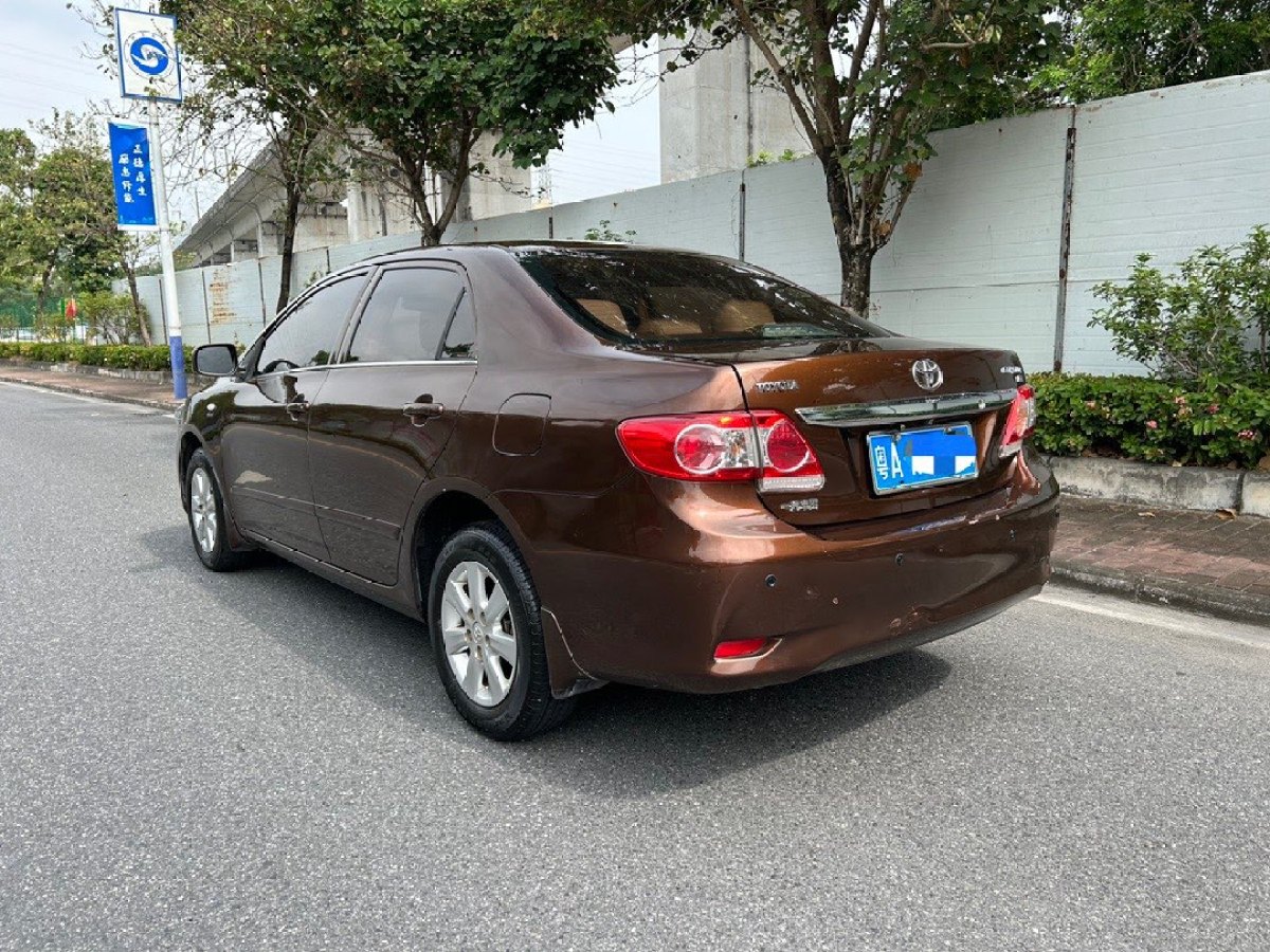 2013年5月豐田 卡羅拉  2013款 特裝版 1.6L 自動炫酷型GL