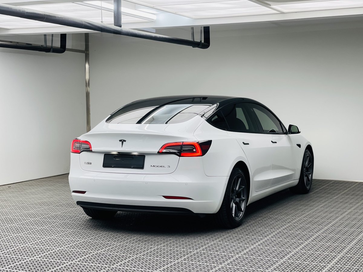 特斯拉 Model 3  2021款 改款 標(biāo)準(zhǔn)續(xù)航后驅(qū)升級版圖片