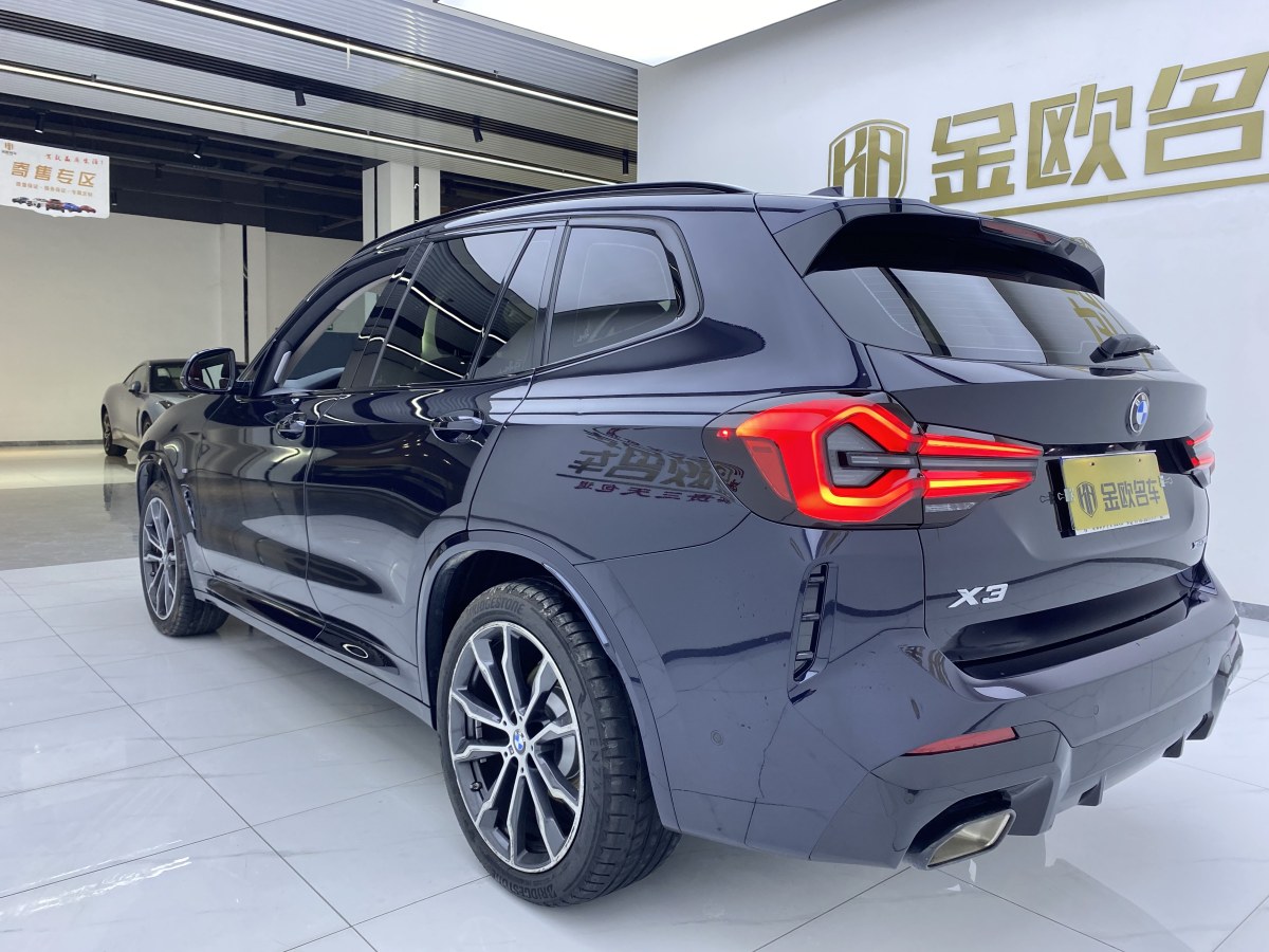 寶馬 寶馬X3  2023款 改款 xDrive30i 領(lǐng)先型 M曜夜套裝圖片