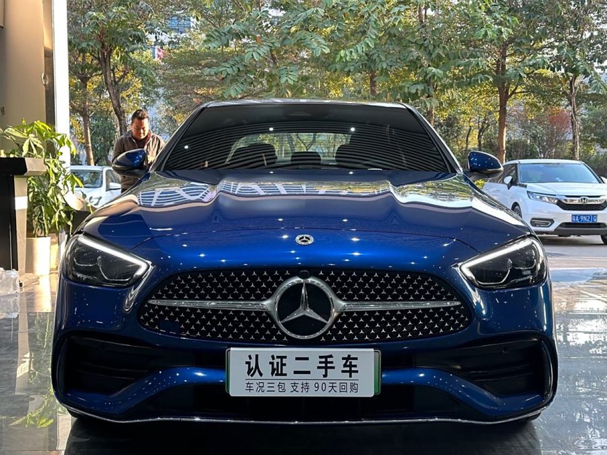 奔馳 奔馳C級(jí)新能源  2023款 改款 C 350 eL圖片