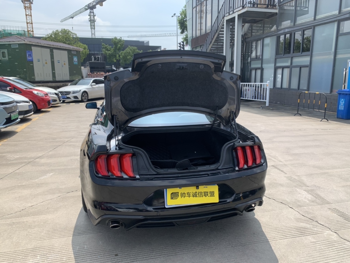 2020年6月福特 Mustang  2018款 2.3L EcoBoost