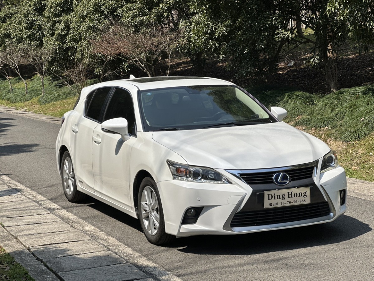 雷克薩斯 CT  2014款 CT200h F-SPORT 雙色圖片