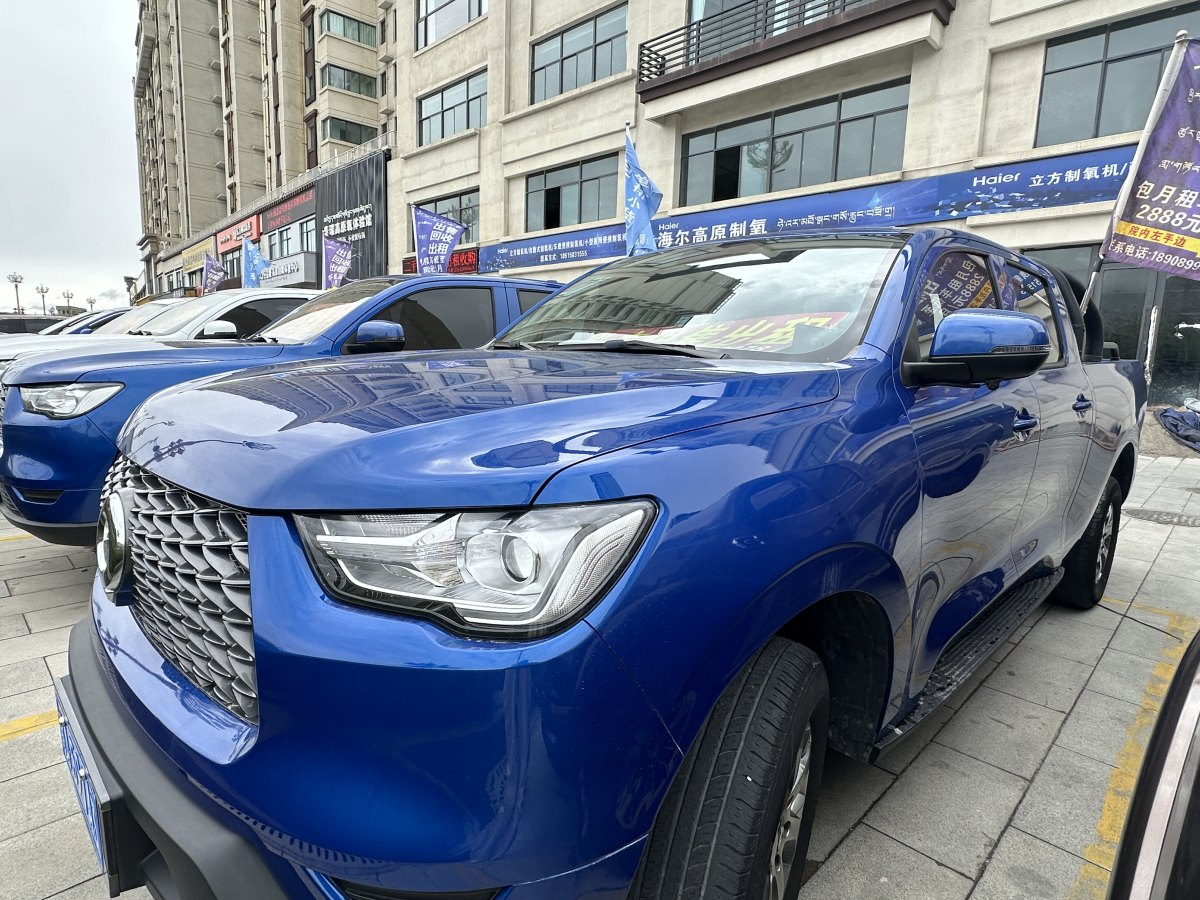 長城 炮  2021款 2.0T商用版手動汽油兩驅(qū)精英型長箱GW4C20B圖片