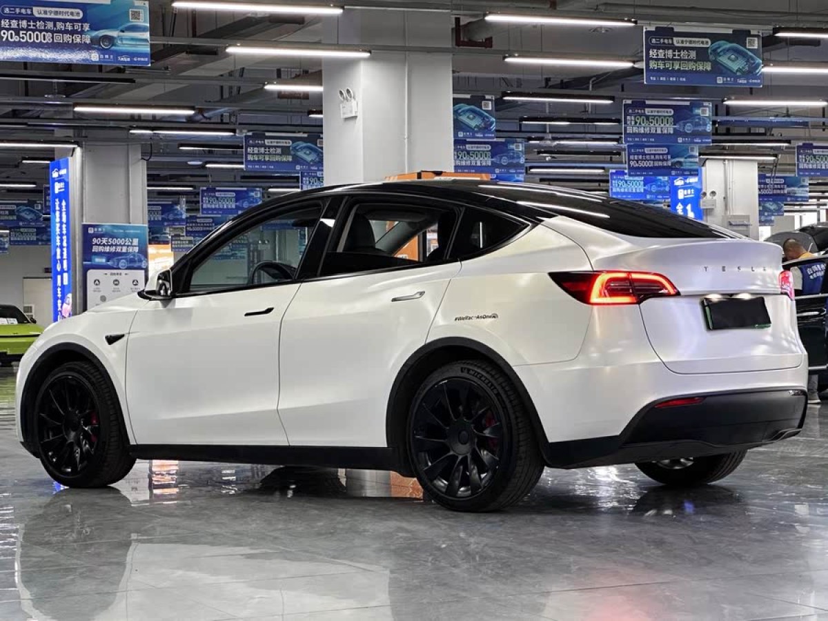 特斯拉 Model Y  2021款 標(biāo)準(zhǔn)續(xù)航后驅(qū)版圖片