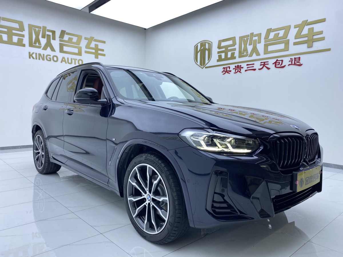 寶馬 寶馬X3  2023款 改款 xDrive30i 領(lǐng)先型 M曜夜套裝圖片