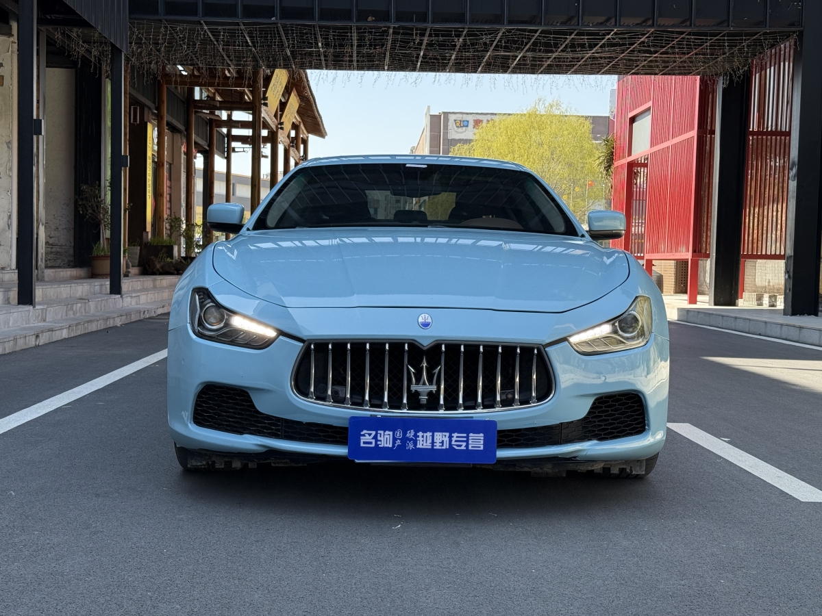 瑪莎拉蒂 Ghibli  2014款 3.0T 標(biāo)準(zhǔn)版圖片