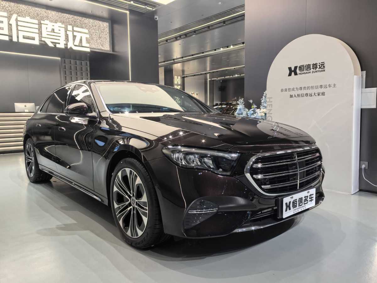 奔馳 奔馳E級新能源  2024款 E 350 e L 插電式混合動力轎車圖片