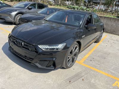 2024年9月 奧迪 奧迪A7L 45 TFSI quattro S-line 黑武士版圖片