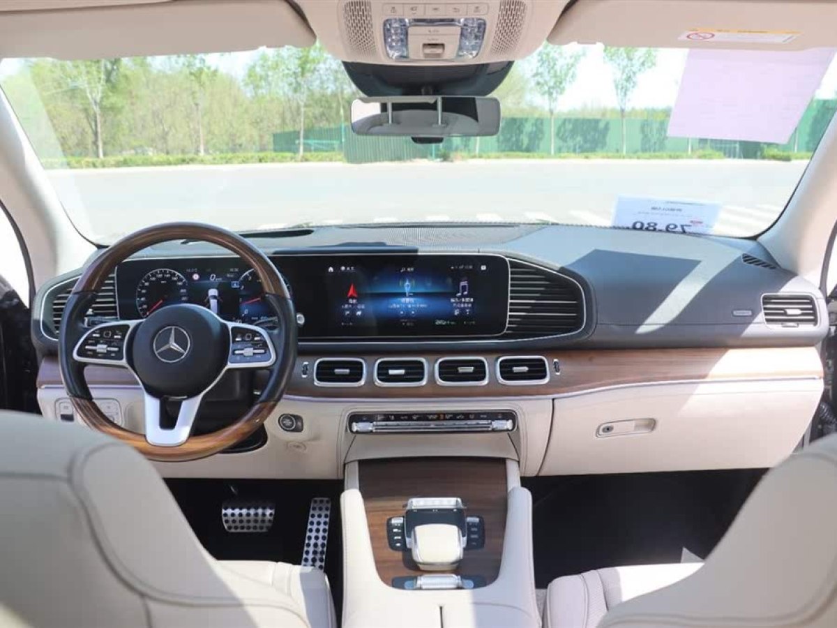 奔馳 奔馳GLS  2021款 改款 GLS 450 4MATIC 豪華型圖片
