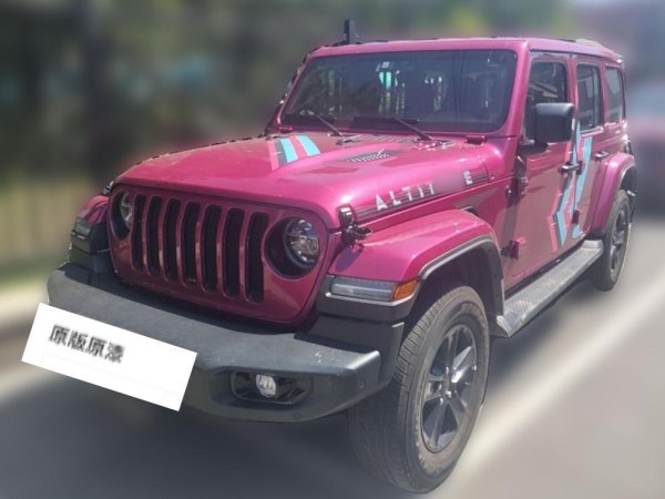 Jeep 牧马人  2022款 2.0T 高地巴哈马沙滩粉特别版