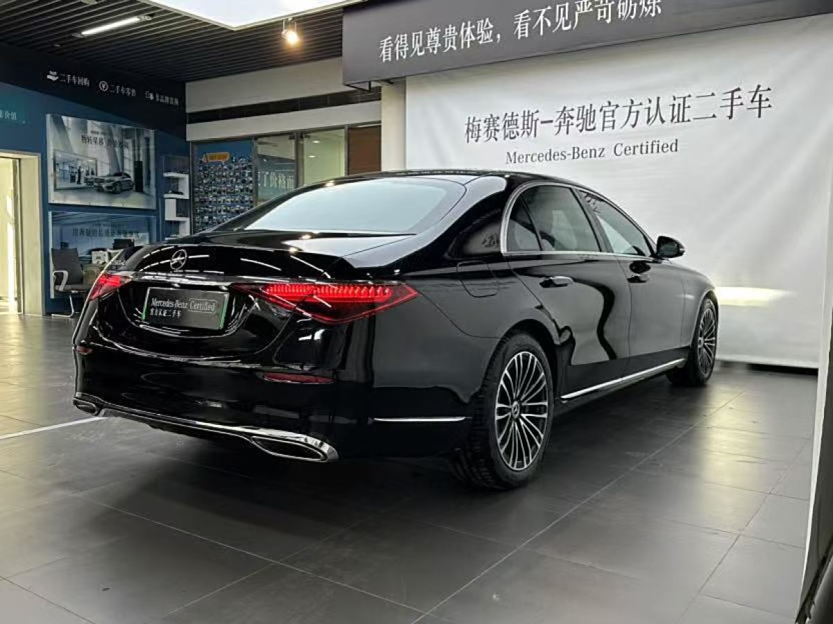 奔馳 奔馳S級新能源  2023款 改款 S 450 e L 插電式混合動力轎車圖片