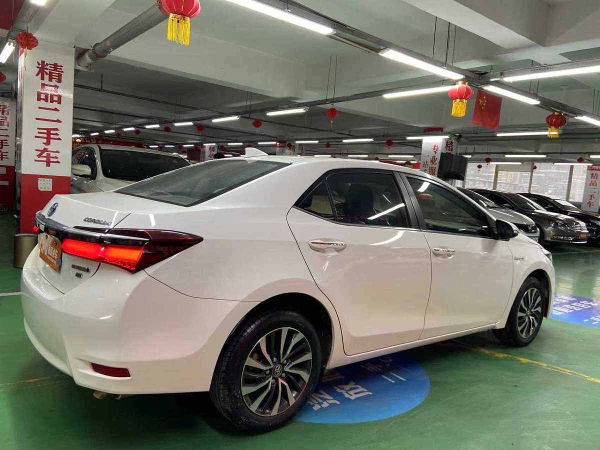 豐田 卡羅拉  2017款 改款雙擎 1.8L E-CVT領(lǐng)先版圖片