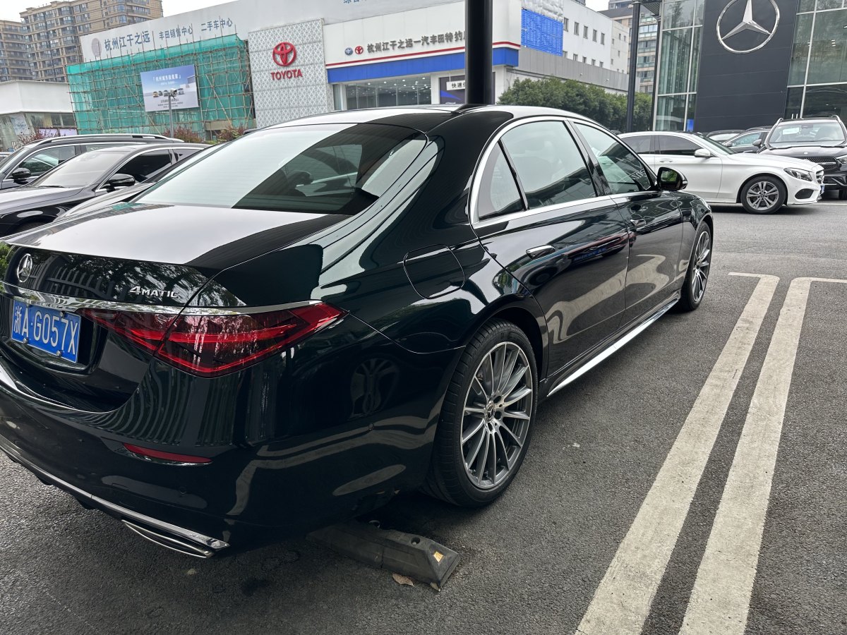 2023年6月奔馳 奔馳S級(jí)  2023款 改款 S 450 L 4MATIC