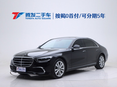 2023年2月 奔馳 奔馳S級(進口) 改款 S 400 L 商務(wù)型圖片