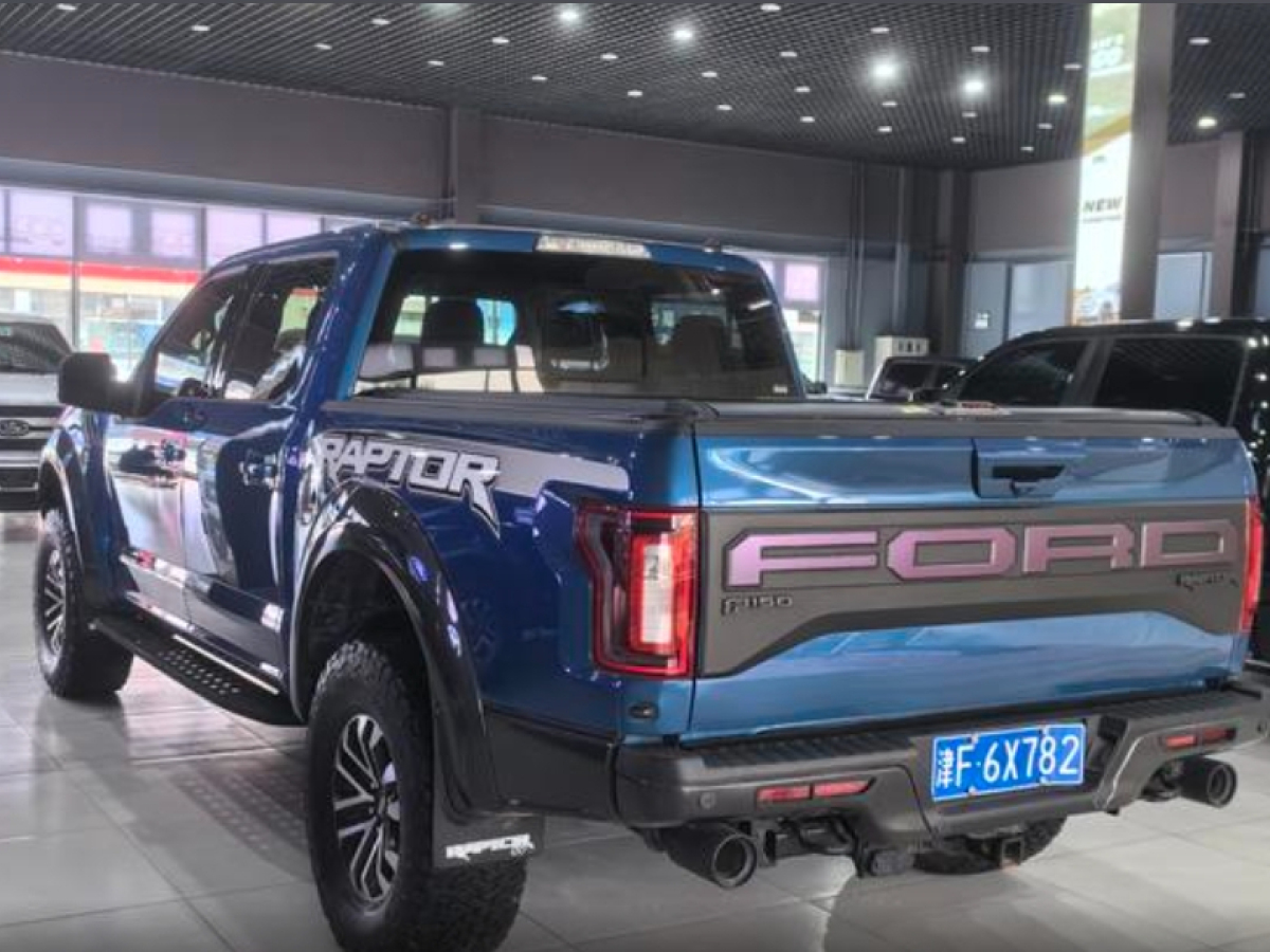 福特 F-150  2019款 3.5T 猛禽極地藍光限量版圖片