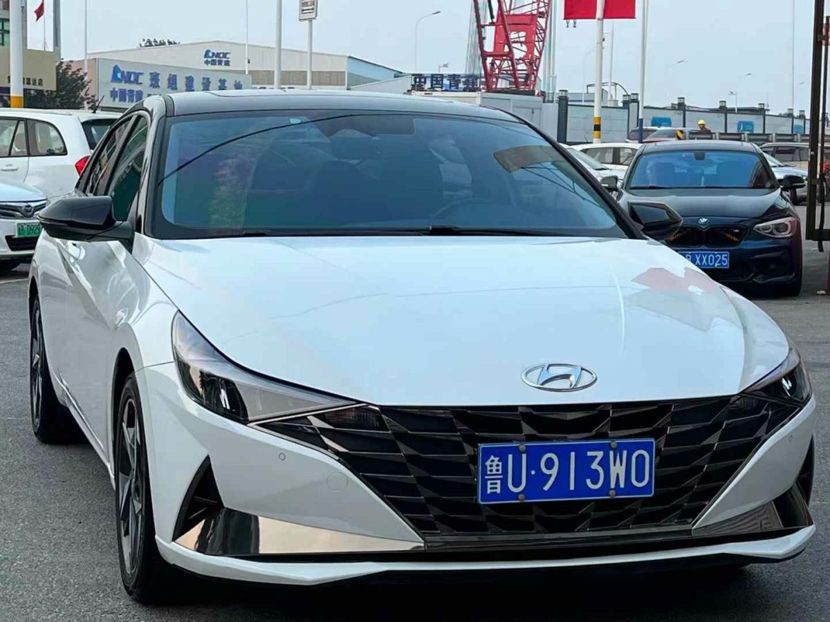 2021年1月現(xiàn)代 伊蘭特  2021款 1.5L GLX精英版