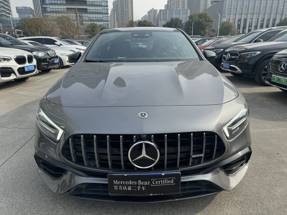 奔馳 奔馳A級AMG  2020款 改款 AMG A 45 4MATIC+圖片