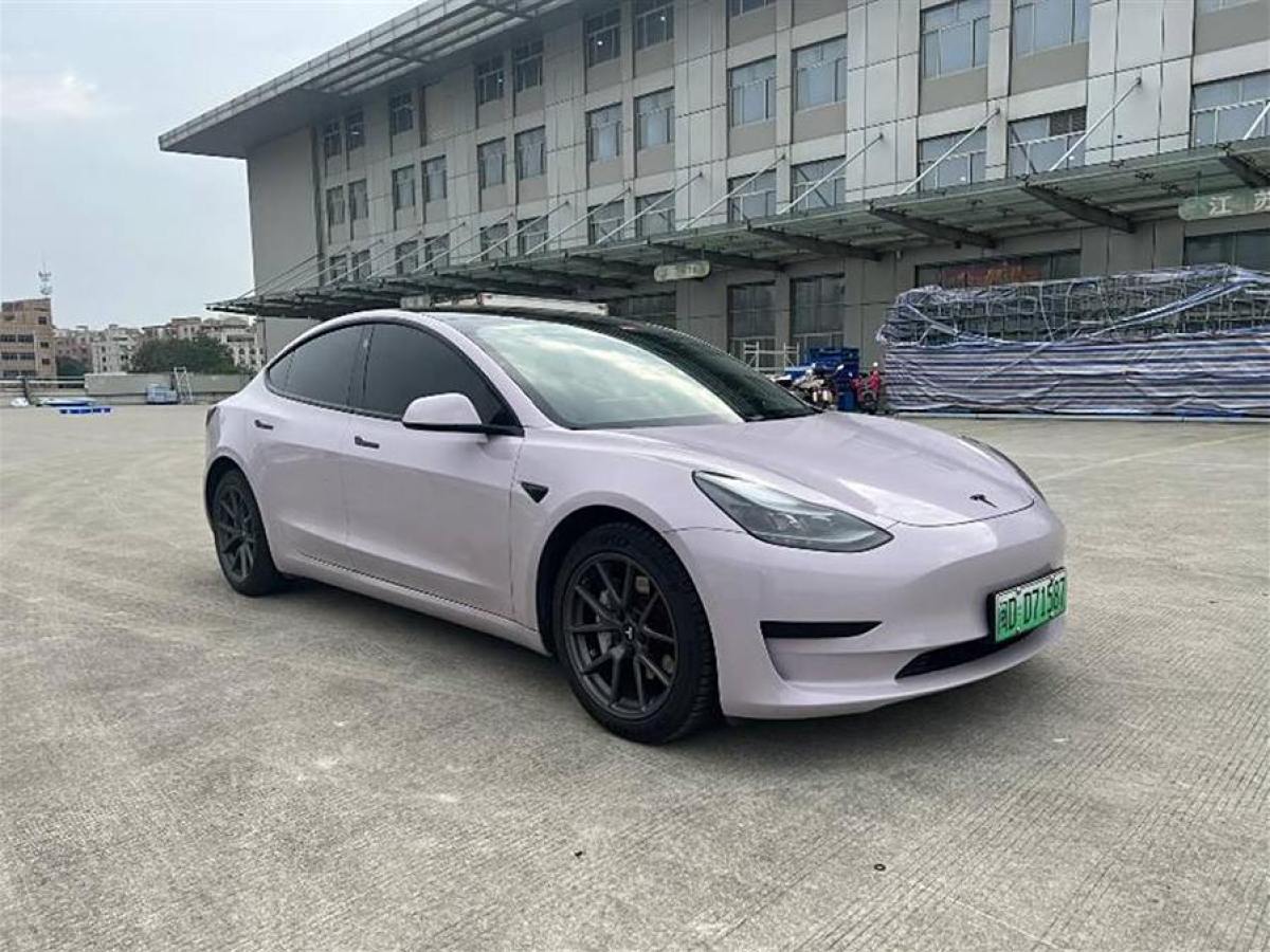 特斯拉 Model 3  2021款 改款 標準續(xù)航后驅升級版圖片