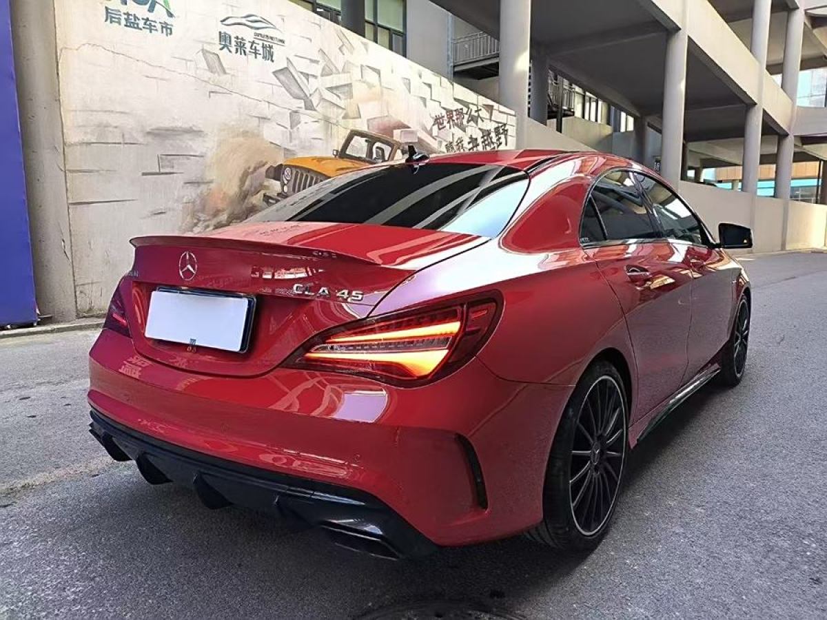 奔馳 奔馳CLA級AMG  2017款 改款 AMG CLA 45 4MATIC圖片