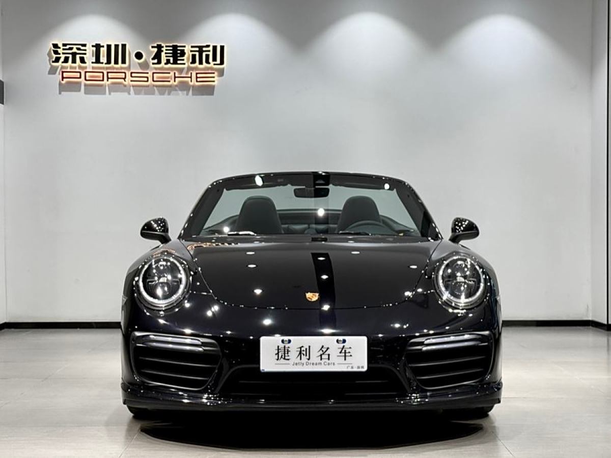 保時(shí)捷 911  2016款 Turbo S Cabriolet 3.8T圖片