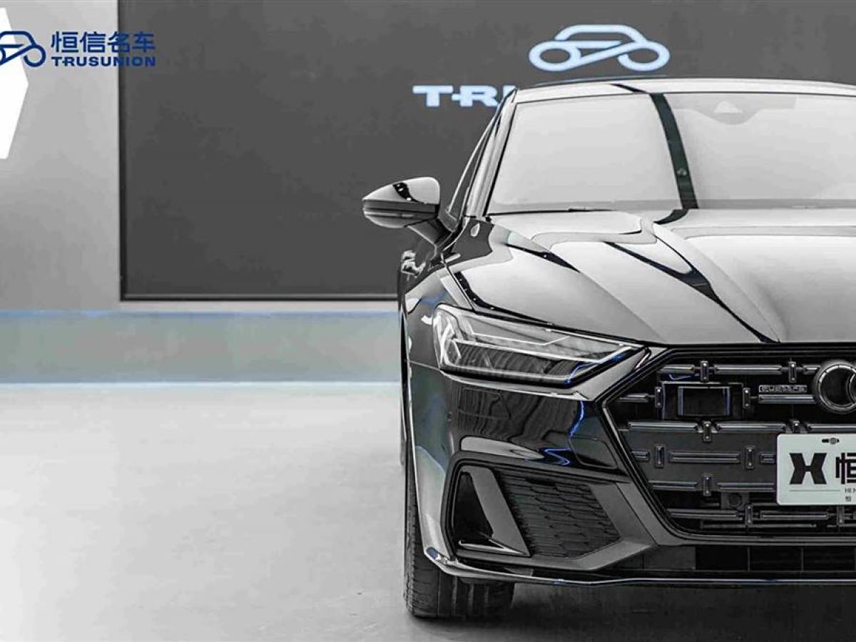 奧迪 奧迪A7L  2024款 45 TFSI quattro S-line 黑武士版圖片