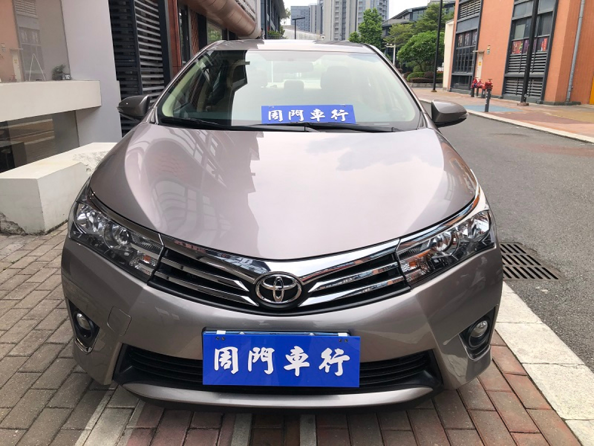 丰田 卡罗拉  2014款 1.6L CVT GL图片