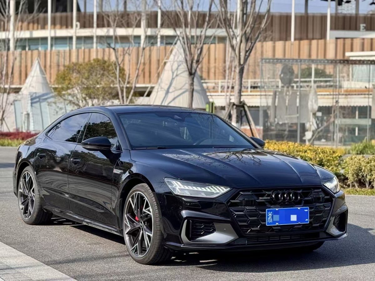 奧迪 奧迪A7L  2024款 45 TFSI quattro 黑武士版圖片