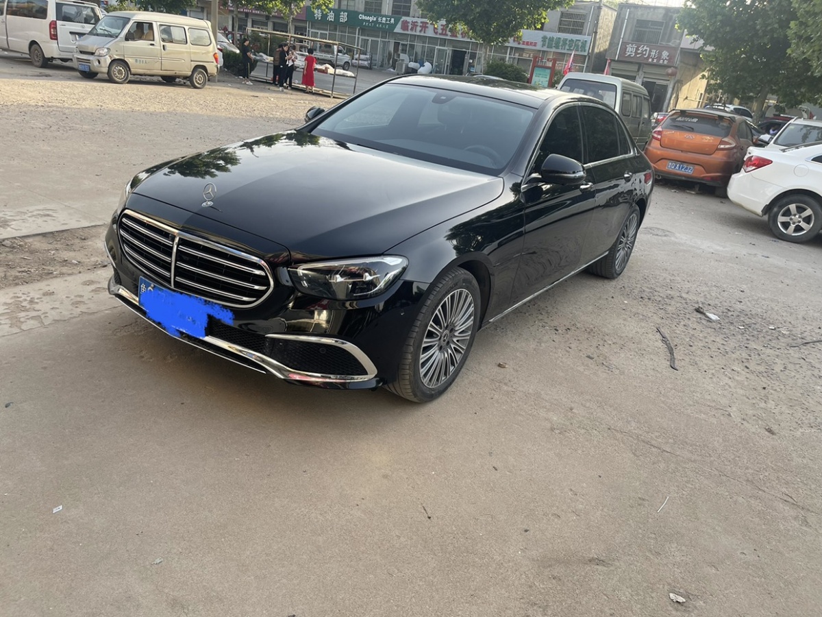 奔馳 奔馳E級(jí)  2021款 E 300 L 時(shí)尚型圖片
