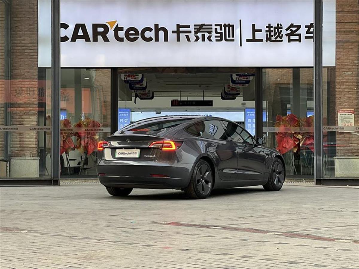 特斯拉 Model 3  2021款 改款 標(biāo)準續(xù)航后驅(qū)升級版圖片