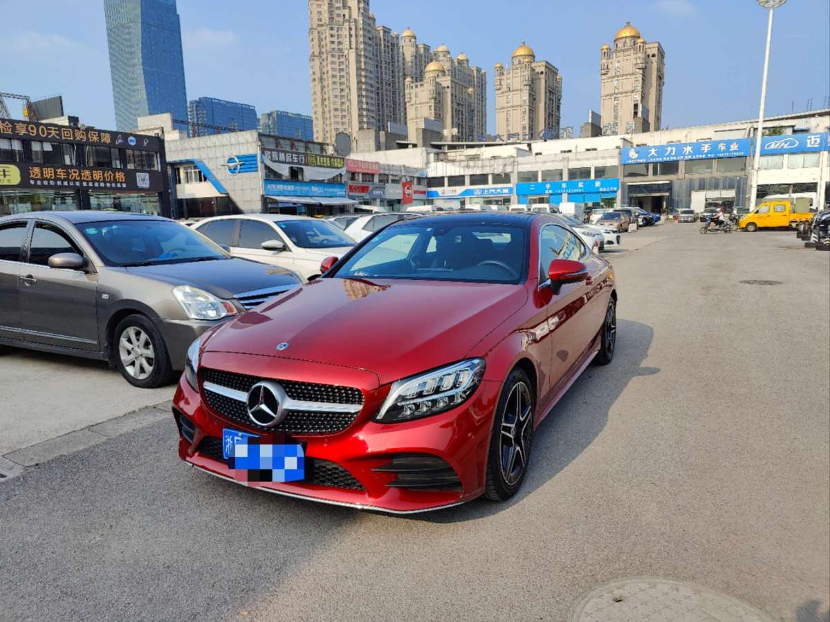 奔馳 奔馳c級 2019款 c 260 轎跑車圖片