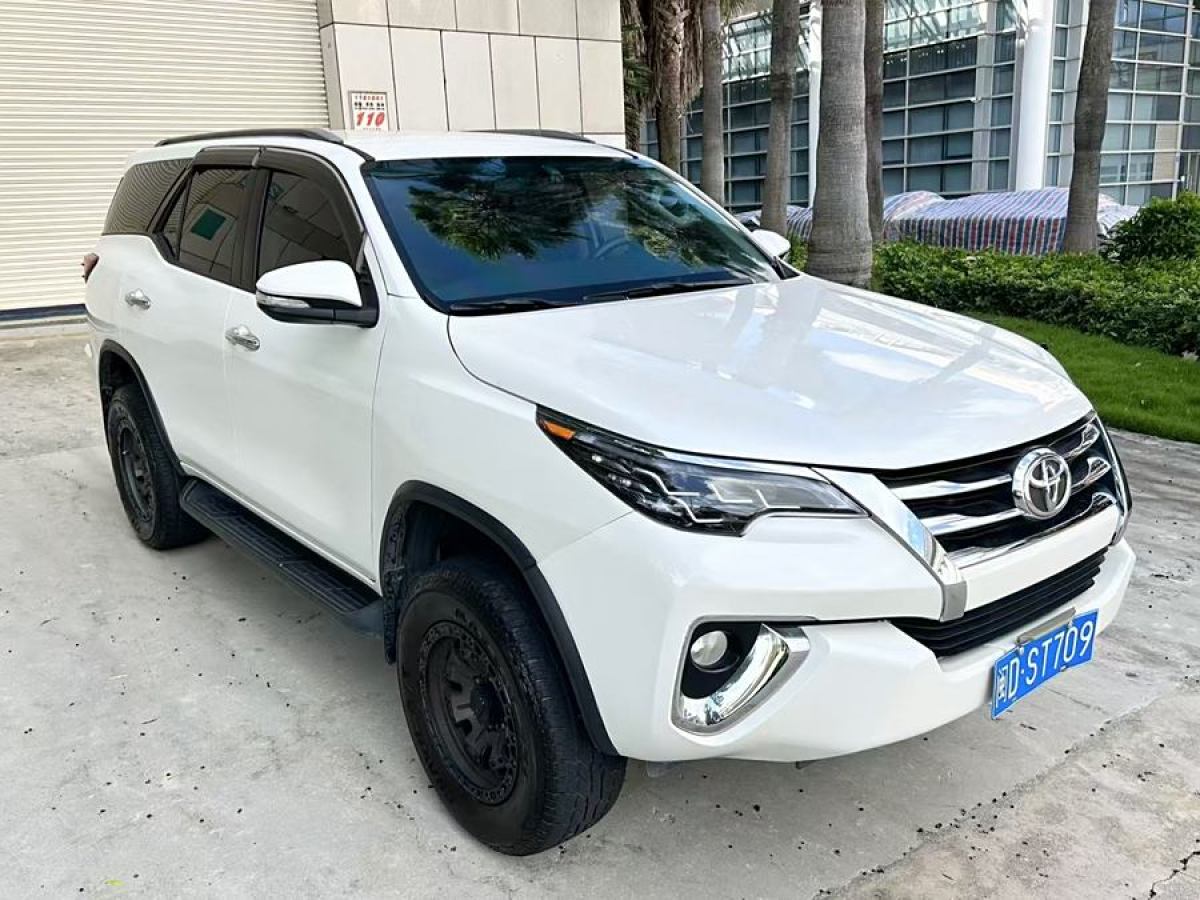 2017年5月豐田 Fortuner  2016款 2.7L 中東版