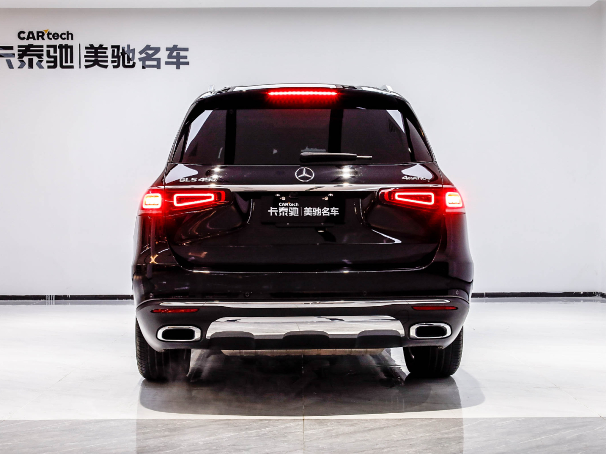 奔馳 奔馳GLS 2021款 GLS450 3.0T 自動(dòng) 四驅(qū) 美規(guī)圖片