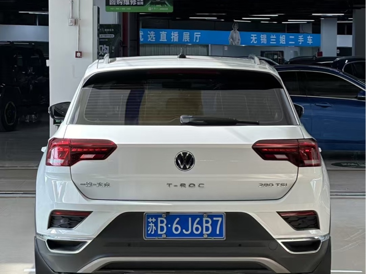 大眾 T-ROC探歌  2021款 280TSI DSG兩驅(qū)豪華智聯(lián)版圖片