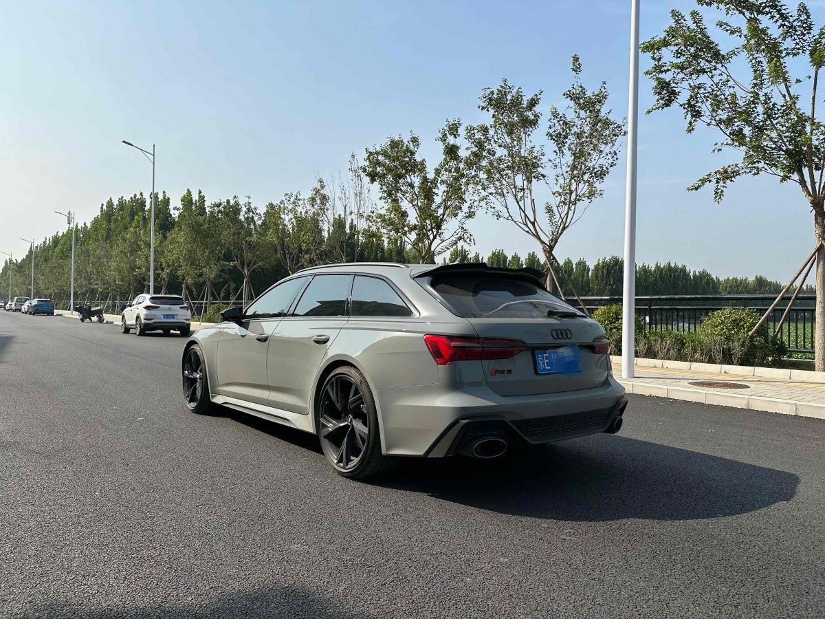 奧迪 奧迪RS 6  2021款 RS 6 4.0T Avant 尊享版圖片