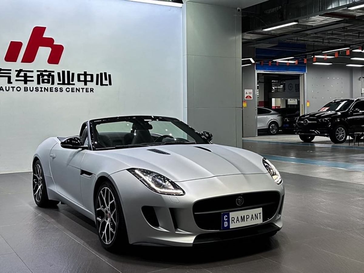 捷豹 F-TYPE  2016款 3.0T 敞篷版圖片